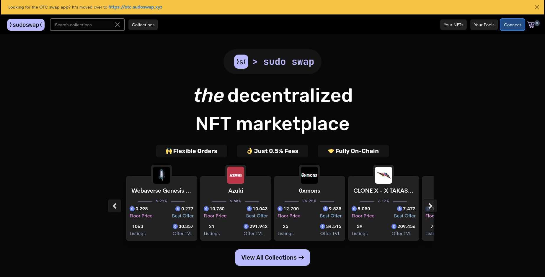Sudoswap, NFTs, NFT marketplace, Ethereum, OpenSea