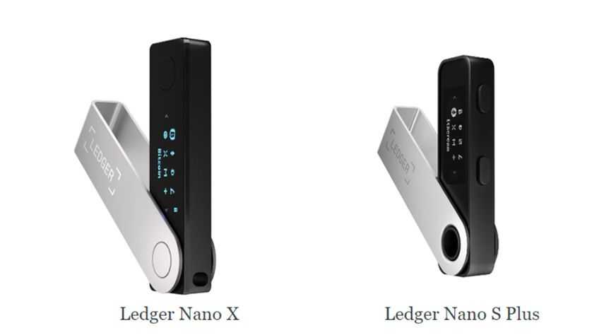 Ledger Nano X & Ledger Nano S Plus