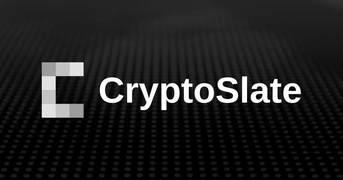 CryptoSlate Market Newsletter, crypto, newsletters