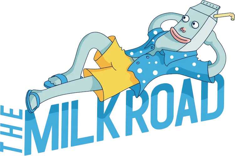 Milk Road, crypto, newsletters